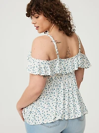 Off-Shoulder Babydoll Top