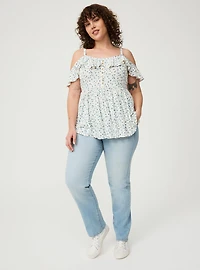 Off-Shoulder Babydoll Top