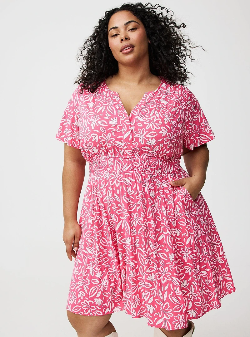 A-Line Mini Dress