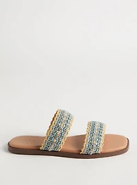 Embellished Double Band Slide (WW