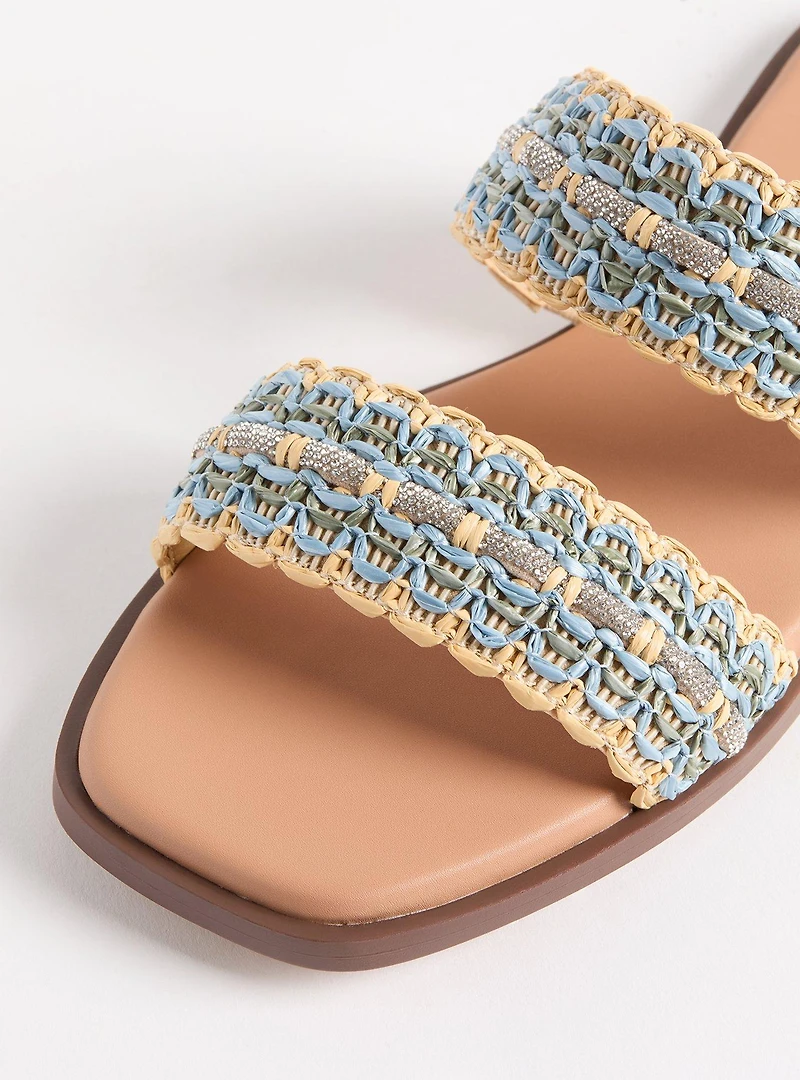 Embellished Double Band Slide (WW