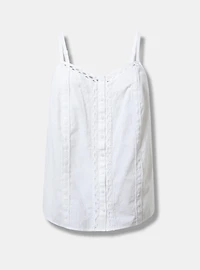 Sophie Crochet Trim Cami