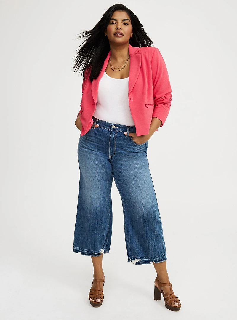 Textured Blazer