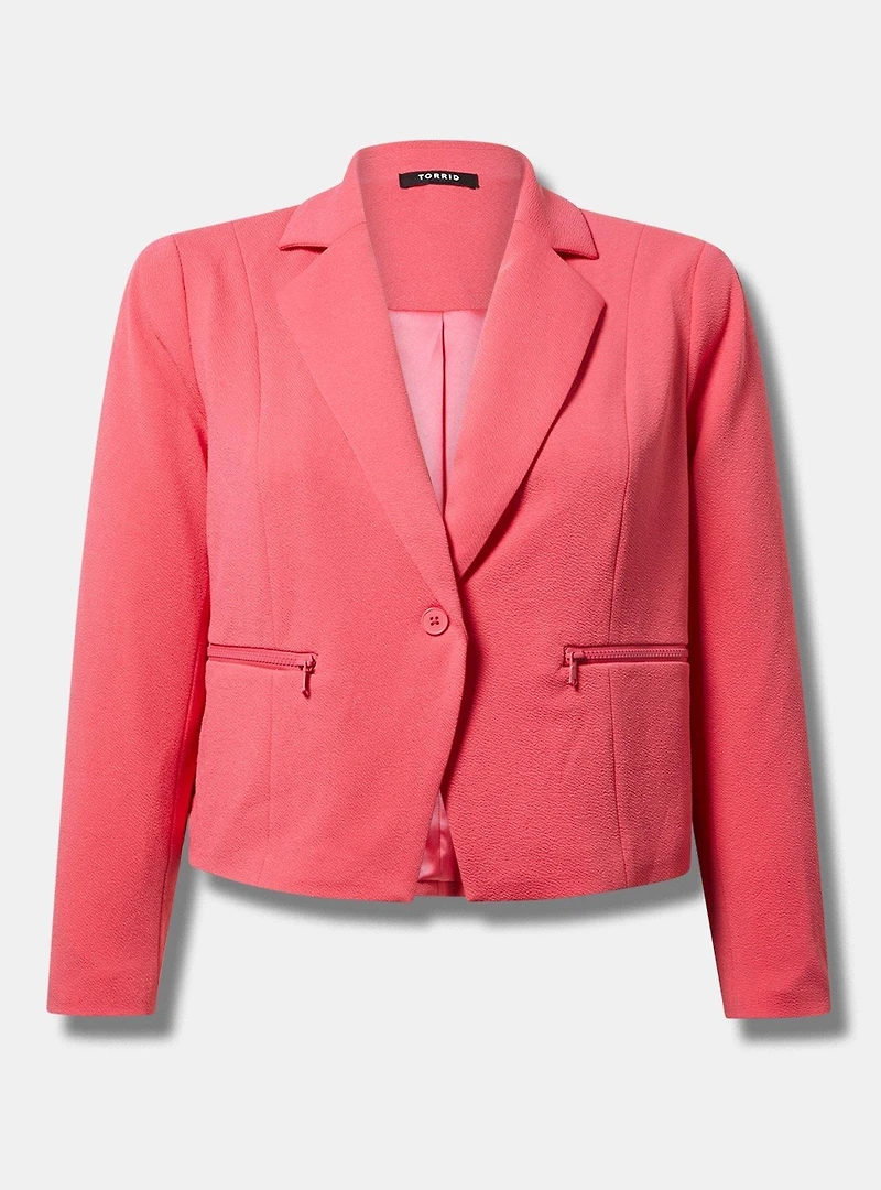 Textured Blazer