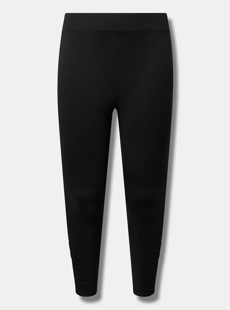 Crop Signature Ruched Legging