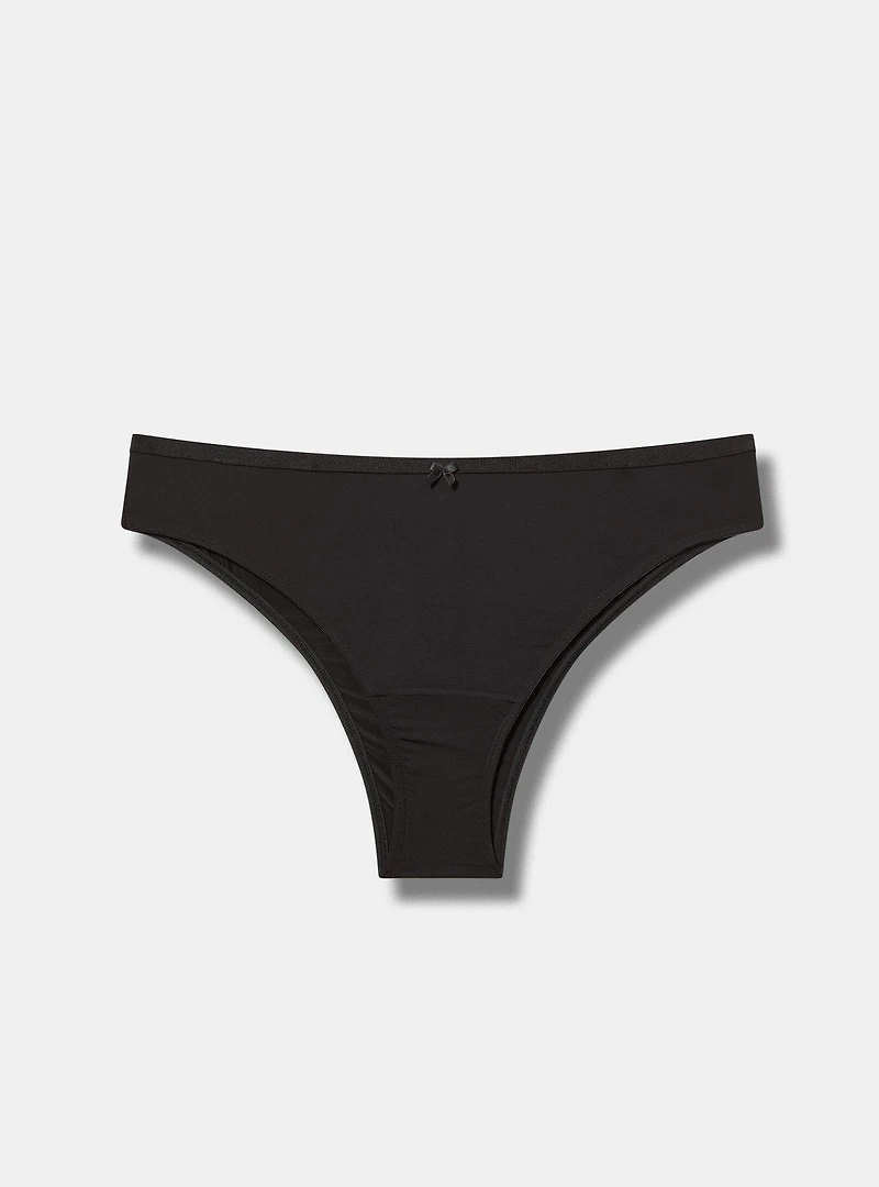 Second Skin Mid-Rise Tanga Panty