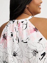 Goddess Neck Tiered Top