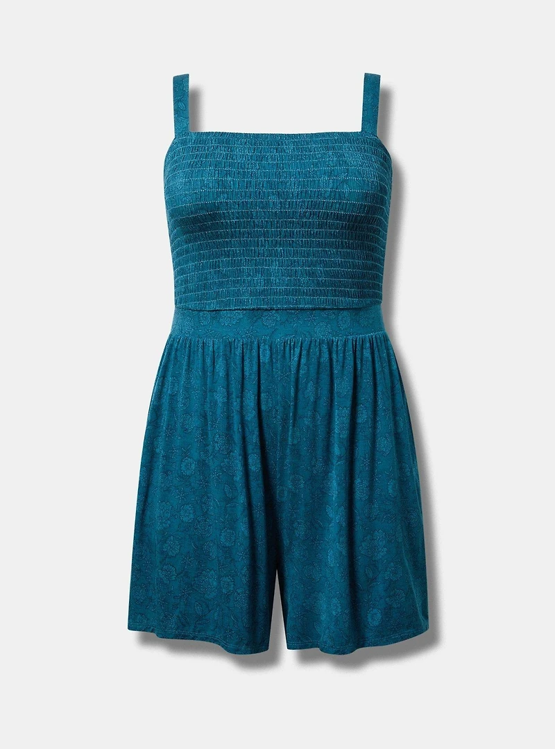Smocked Tube Romper