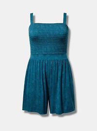 Smocked Tube Romper