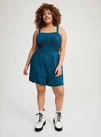 Smocked Tube Romper