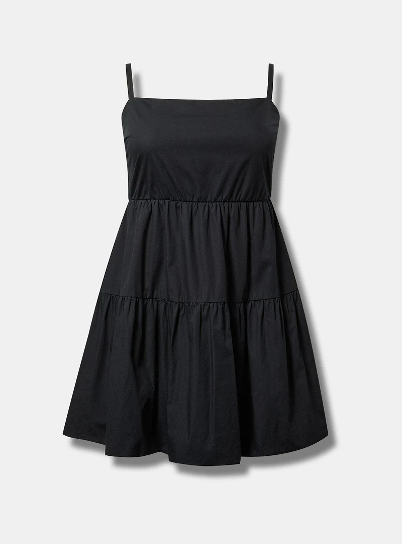 Bubble Hem Mini Dress