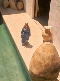 Festi Long Sleeve Maxi Dress