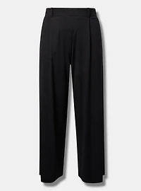 Pull-On High-Rise Wide Leg Pant