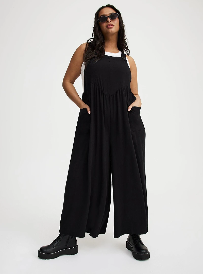 Wide Leg Overall
