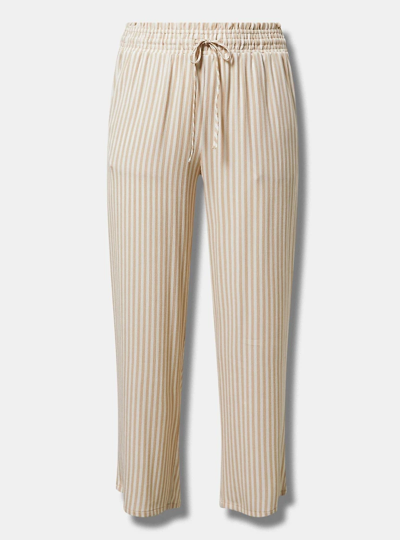 Straight Leg High-Rise Ankle Pant