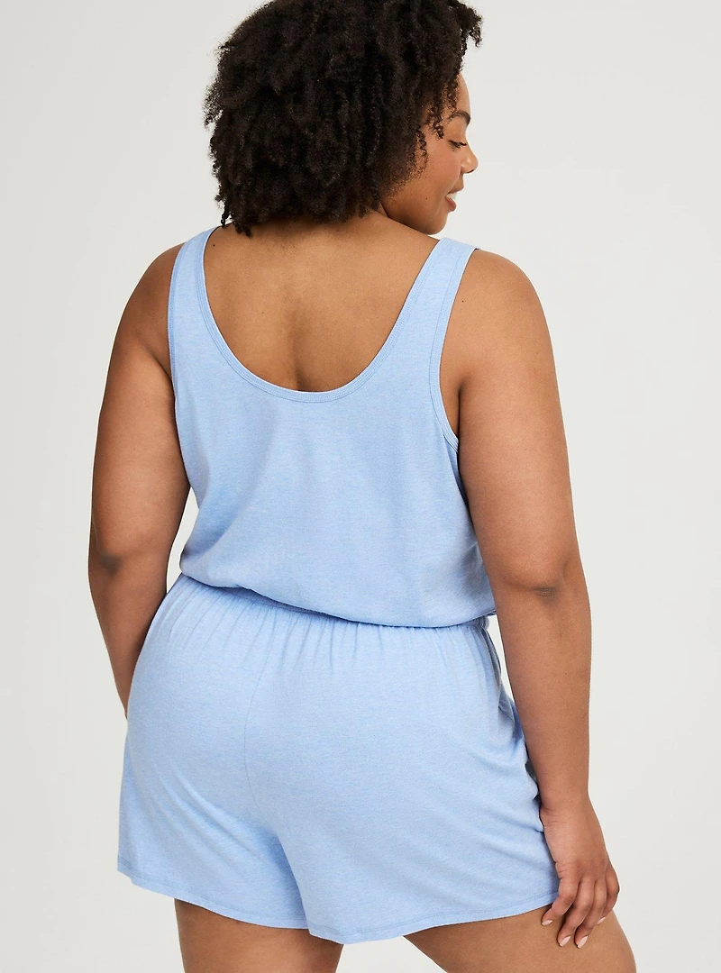 Cotton Modal Lounge Romper