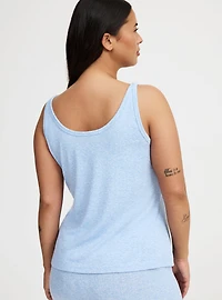 Pointelle Knit Sleep Tank