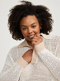 Collared Pullover Sweater
