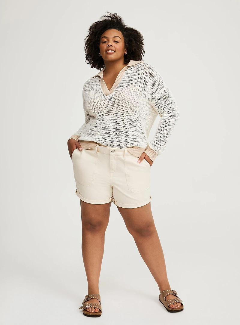 Collared Pullover Sweater