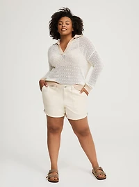 Collared Pullover Sweater