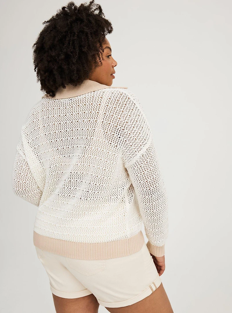 Collared Pullover Sweater