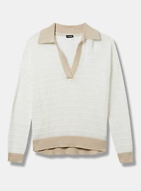 Collared Pullover Sweater