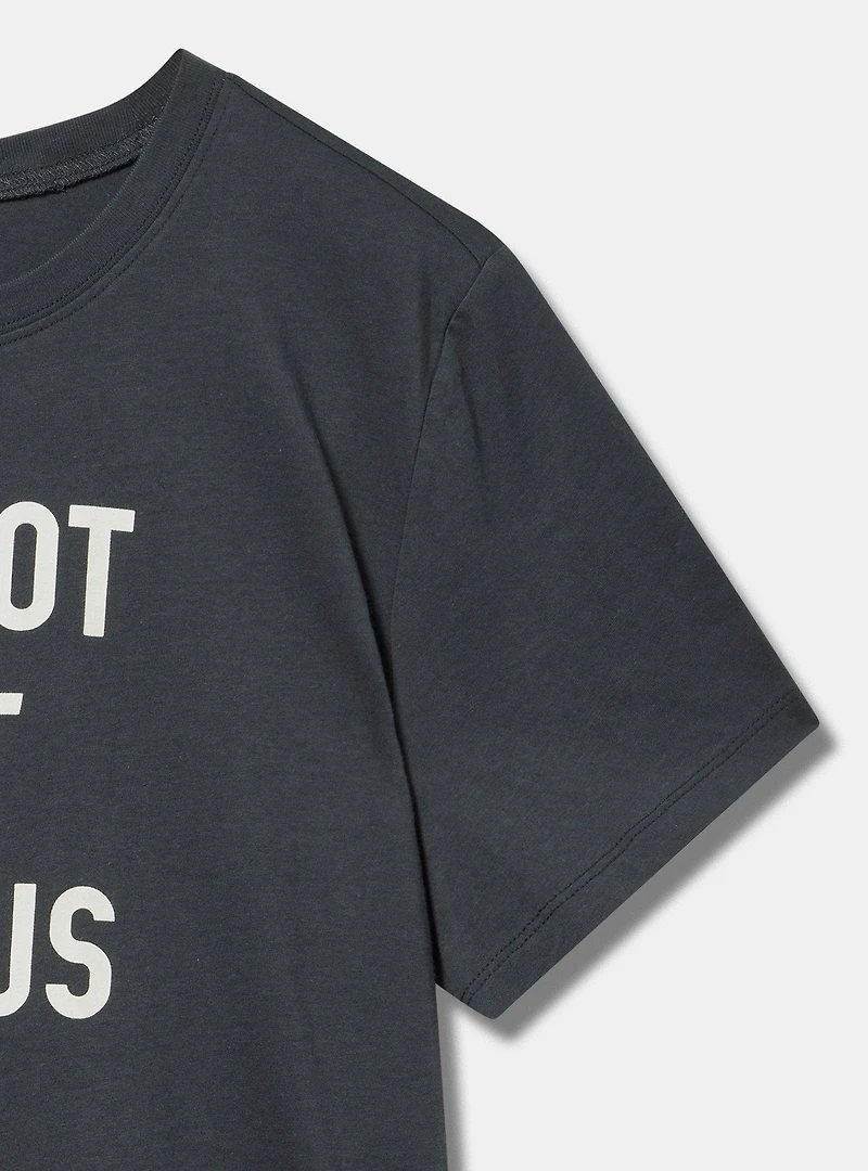 Not That Serious Classic Heritage Jersey Crew Tee