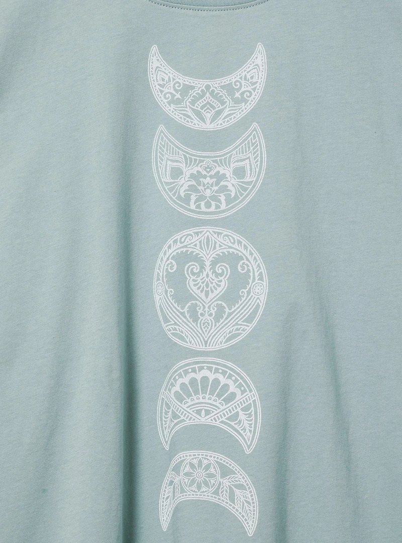 Woodcut Moons Relaxed Heritage Jersey Tee