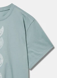Woodcut Moons Relaxed Heritage Jersey Tee