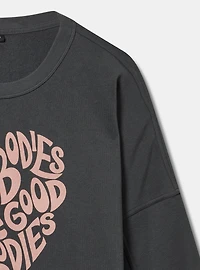 All Bodies Classic Cozy Fleece Tunic Sweatshirt