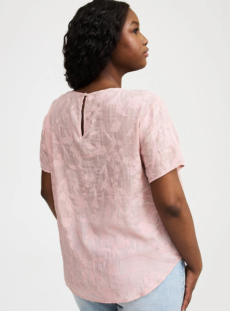Abbey Cap Sleeve Blouse