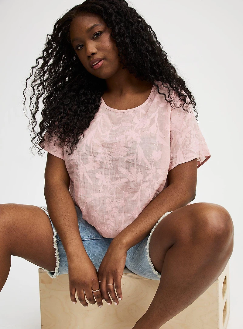 Abbey Cap Sleeve Blouse
