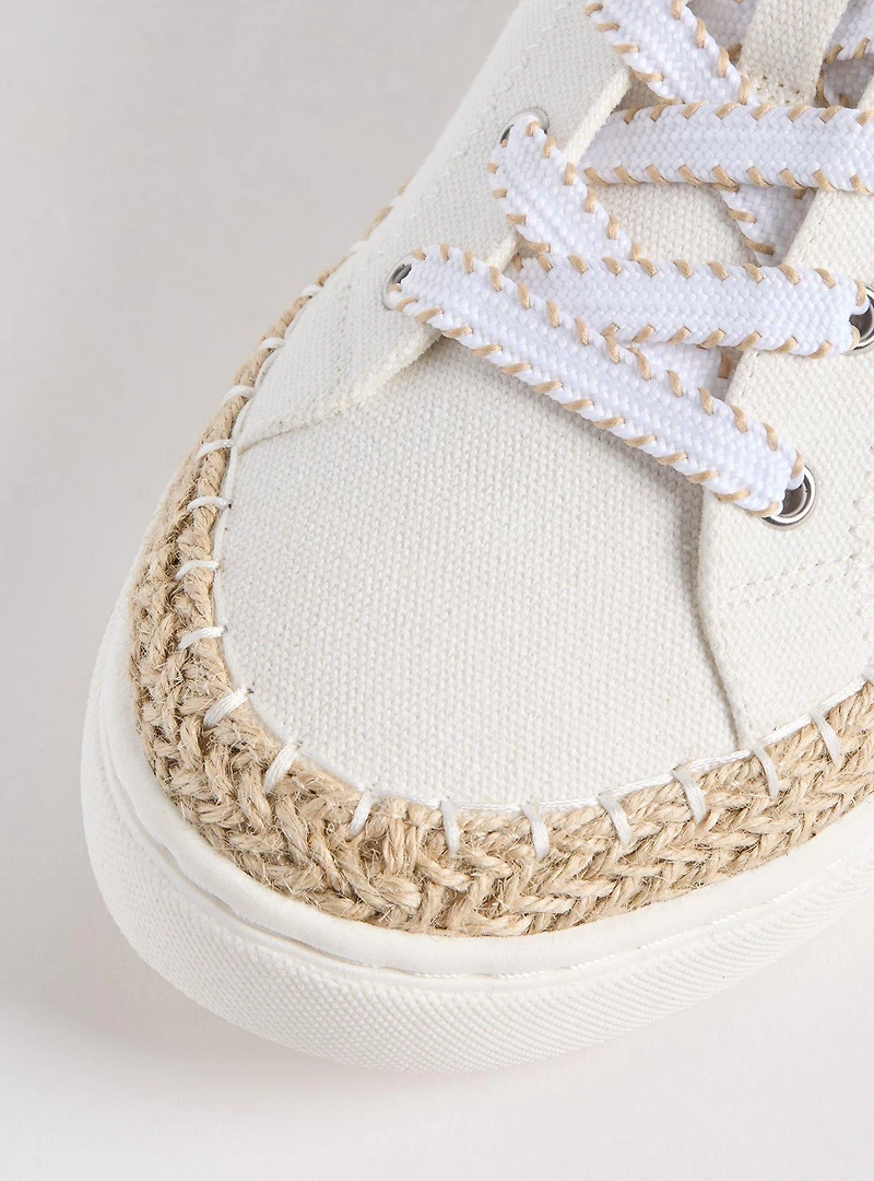 Espadrille Lace-Up Sneaker (WW