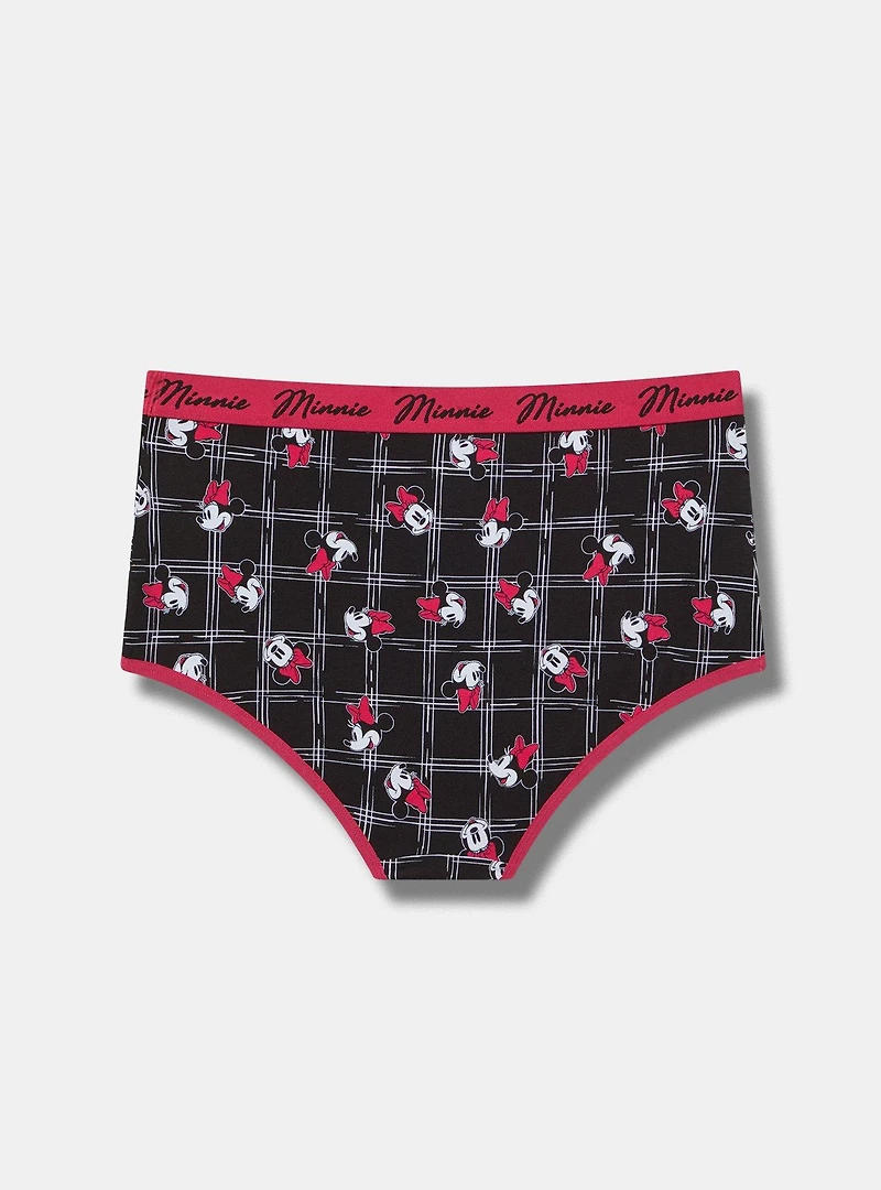 Minnie Mouse Cotton Mid-Rise Brief Panty