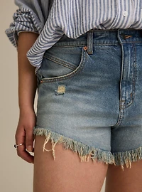 Festi 3'' Ultra High-Rise Cheeky Denim Short