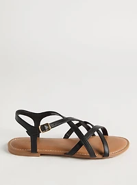 Strappy Gladiator Sandal (WW)