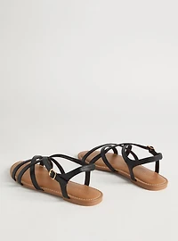 Strappy Gladiator Sandal (WW)