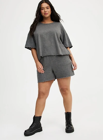 Pull-On High-Rise Short