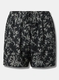 Pull-On Tie-Waist Short