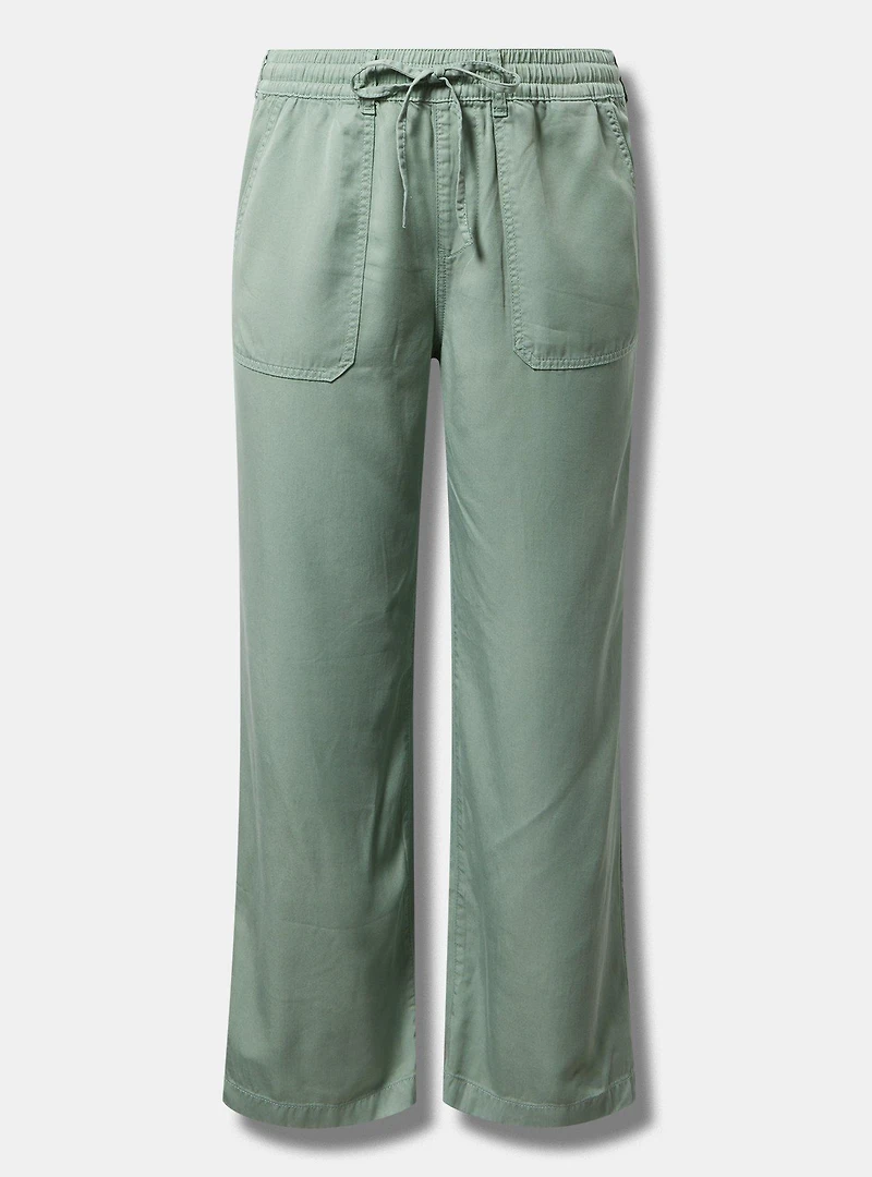 Pull-On Wide Leg Pant