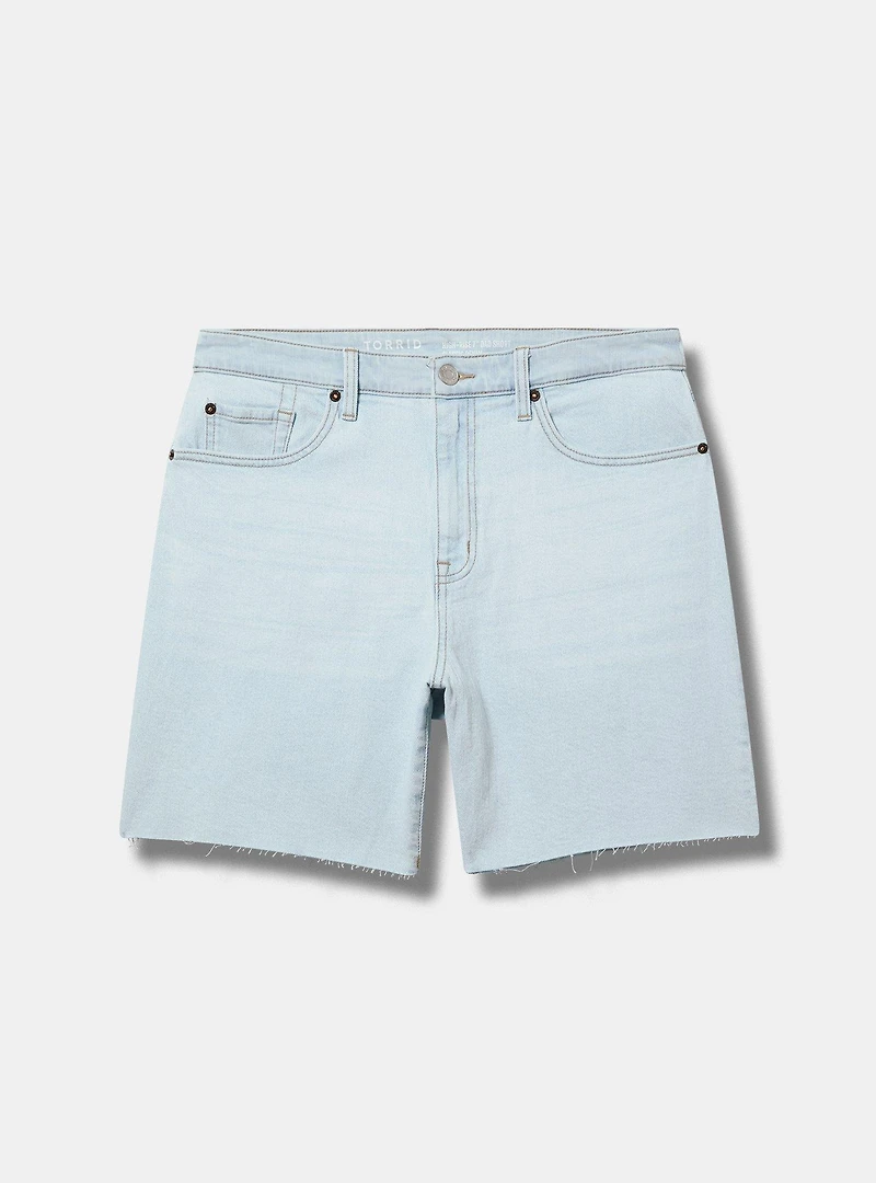 7'' High-Rise Dad Denim Short