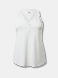 Snap Front Henley Active Tank