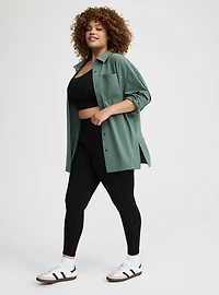 Stretch Woven Active Over Shirt