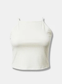 Goddess Neck Crop Tank