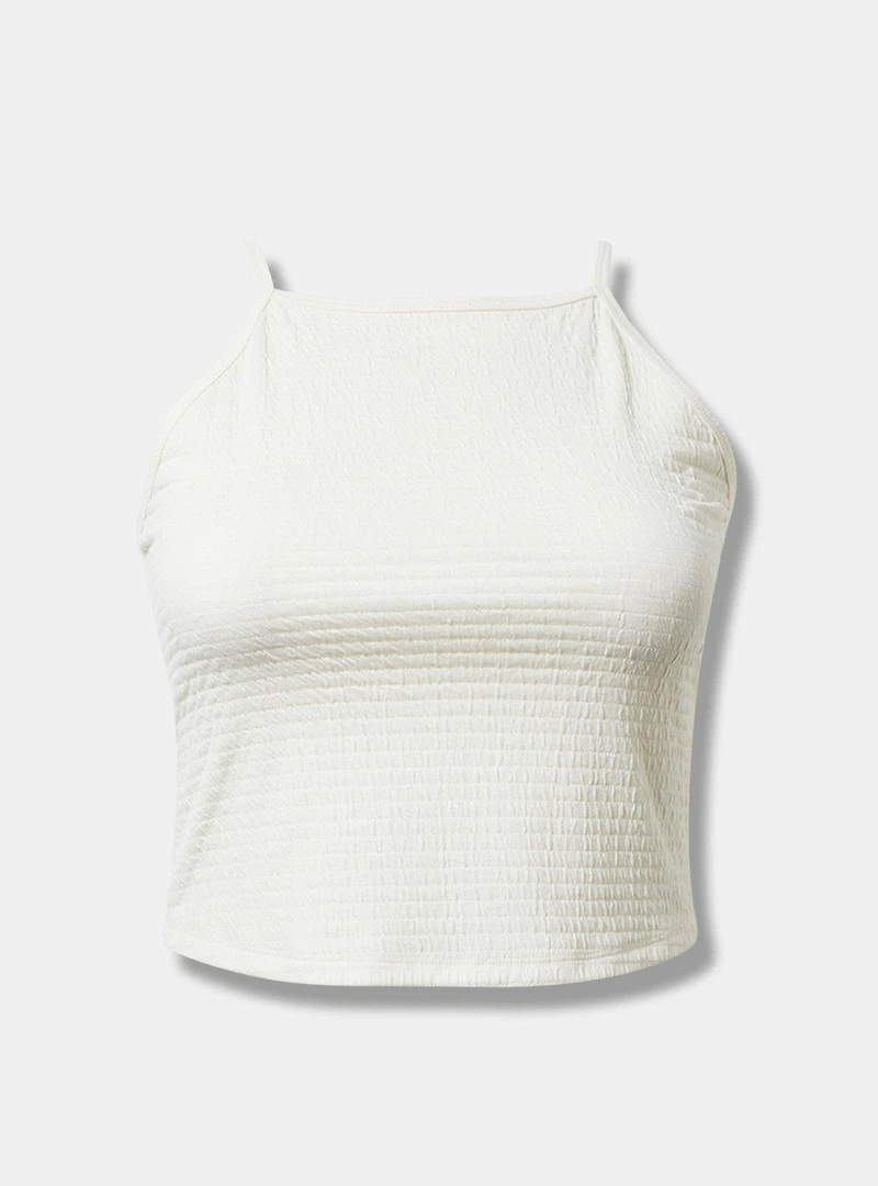 Goddess Neck Crop Tank