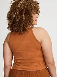 Goddess Neck Crop Tank