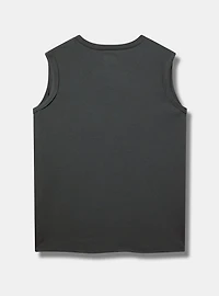 MTV Cherries Cotton Roll Cuff Tank