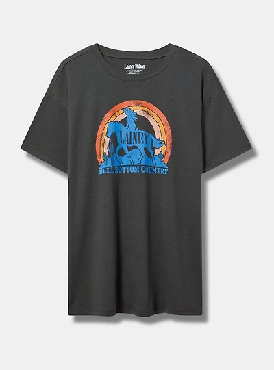 Lainey Wilson Relaxed Cotton Crew Tee