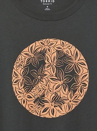 Floral Peace Relaxed Heritage Jersey Tank
