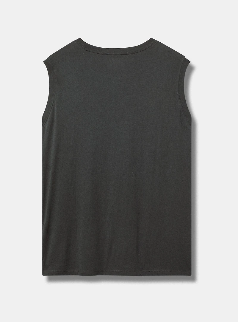 Floral Peace Relaxed Heritage Jersey Tank